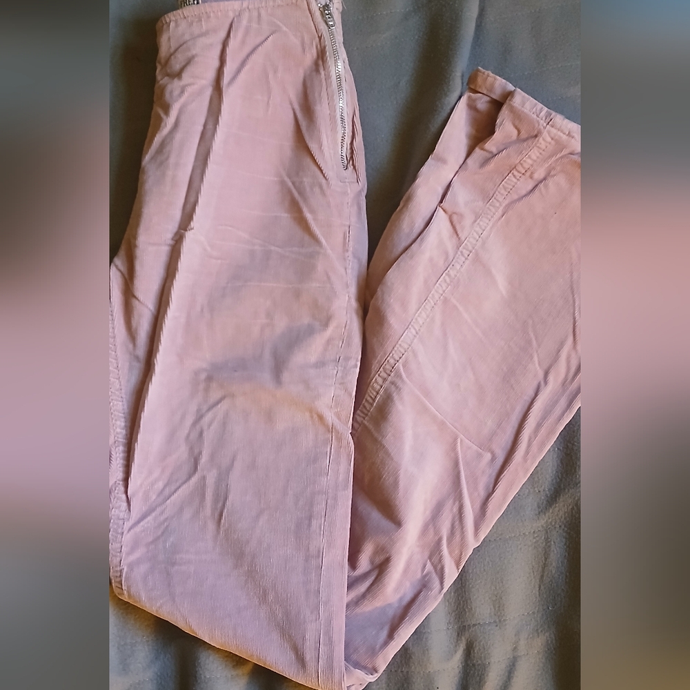 Free People Light Pink Casual Pants